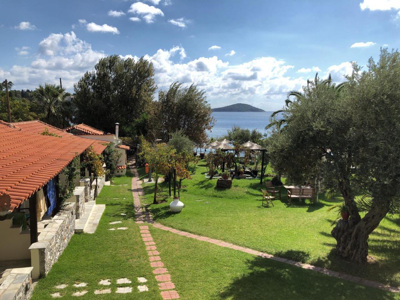 Angeliki Beach Hotel Megali Ammos  Exterior photo